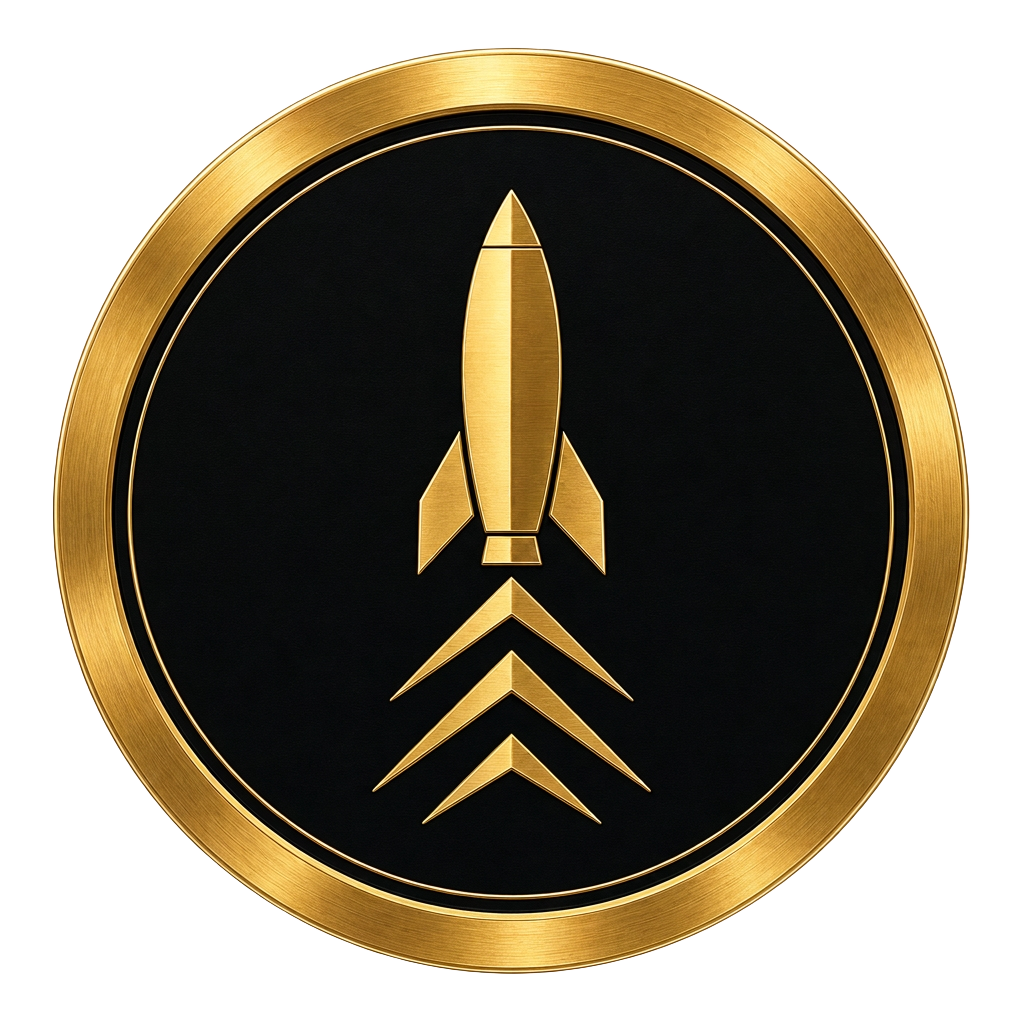 Agency Launch rocket emblem
